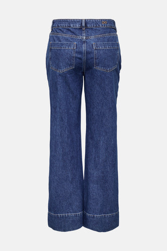 JDYSELINA HW WIDE JEANS DNM