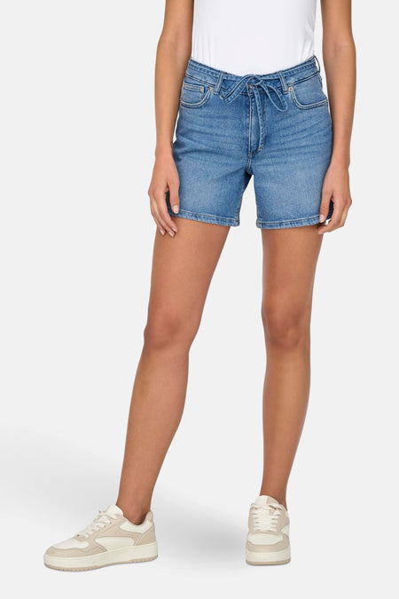 ONLGIANNA MW BELTED SHORTS AZG DNM