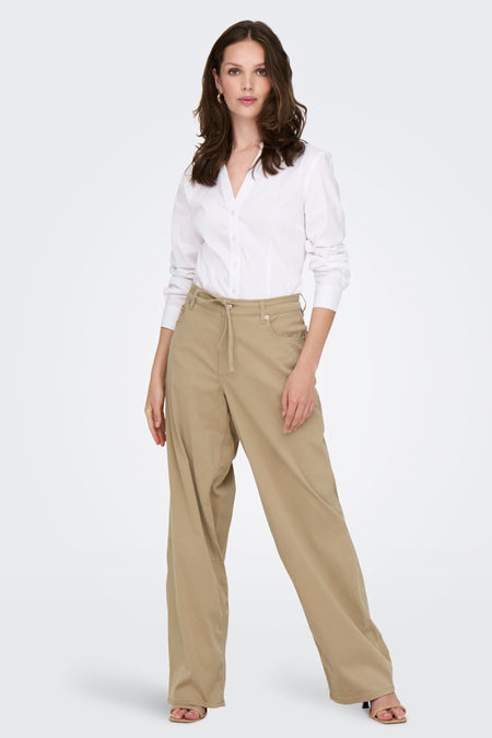 ONLGIANNA-SURA MW STRAIGHT BELT PANT PNT