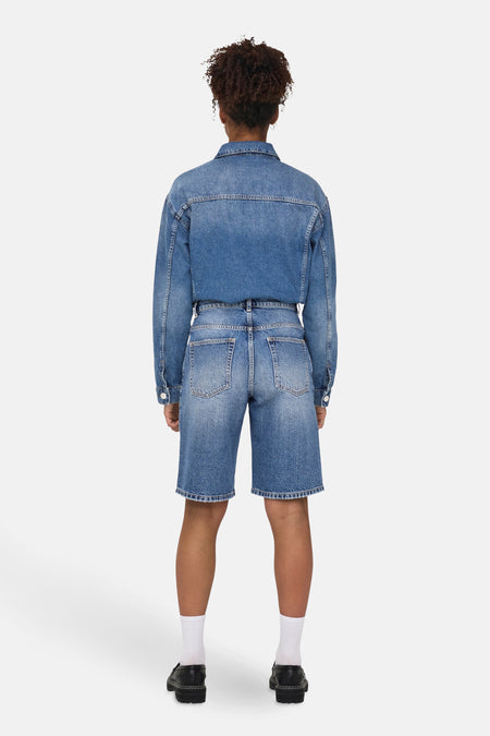 ONLMATE REG BAGGY LONG SHORTS DNM DOT