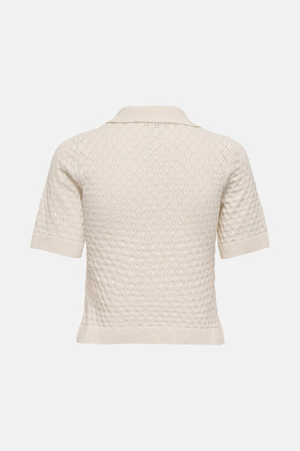 Polo à manches courtes - écru - ONLY®