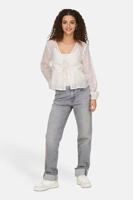 JDYSUNNY 7/8 ANGALISE TIE TOP WVN