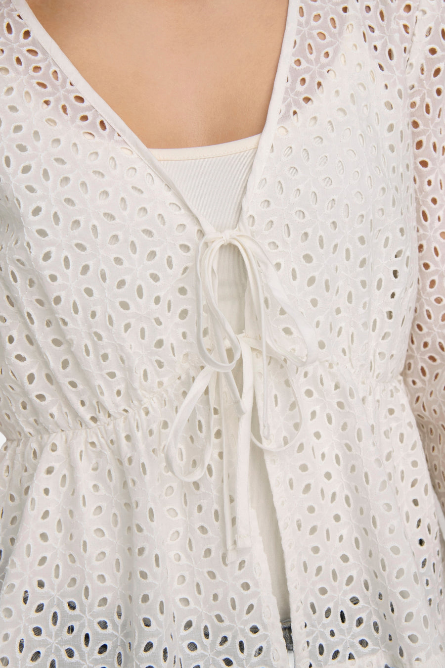 Blouse à manches longues - écru - JDY - 5