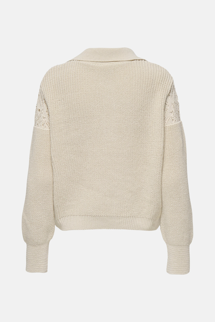 Pull à col en V - écru - ONLY®