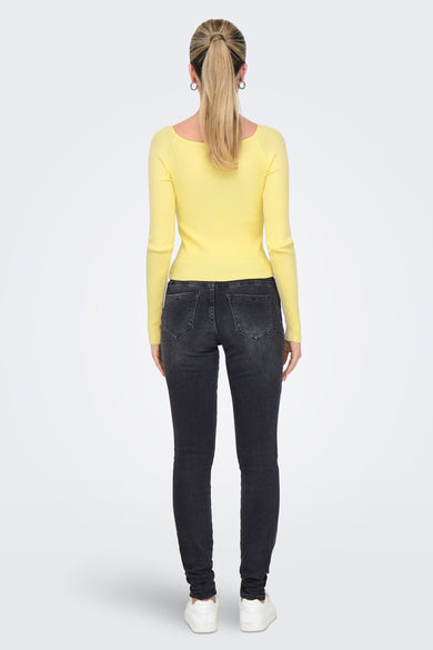 T-shirt à manches longues - jaune