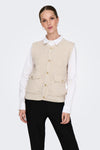 ONLCELESTE O-NECK VEST KNT