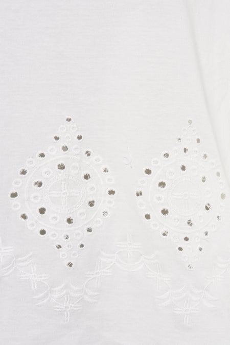 JDYCIF S/S BRODERIE ANGLAISE TOP JRS