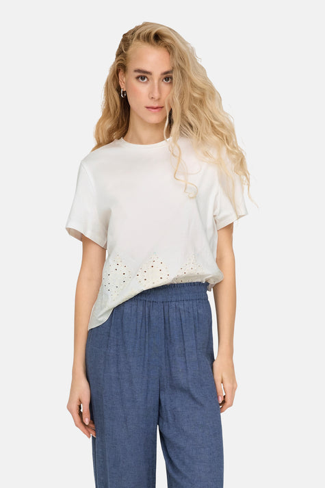 T-shirt à manches courtes - blanc