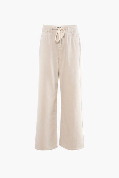 ONLSILLA MW WIDE STRING PANT CC PNT SMU