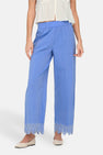 ONLPAULA TULUM EMB PULL-UP PANT WVN