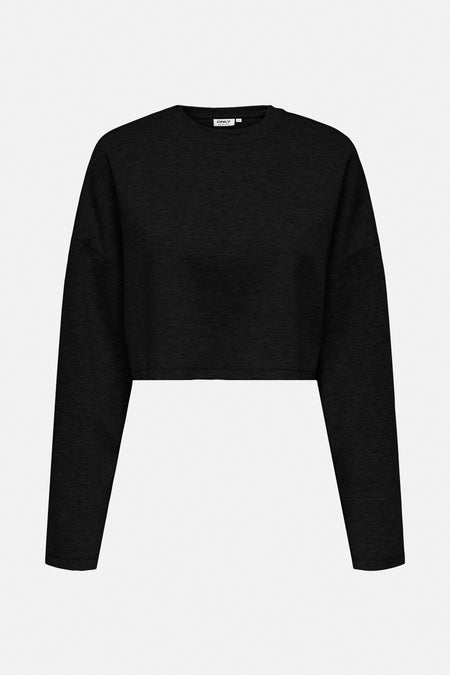 ONLLUICA L/S O-NECK SHORT SWT