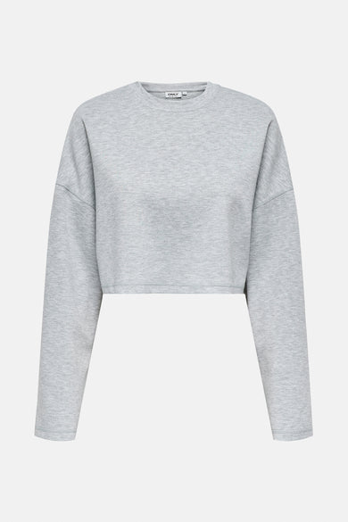 ONLLUICA L/S O-NECK SHORT SWT