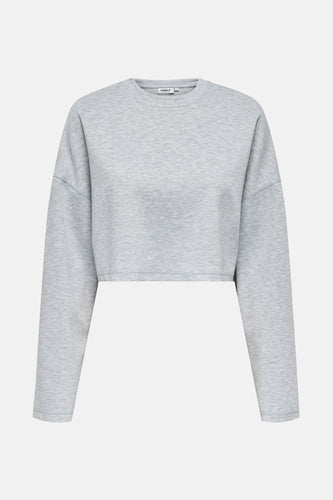 ONLLUICA L/S O-NECK SHORT SWT