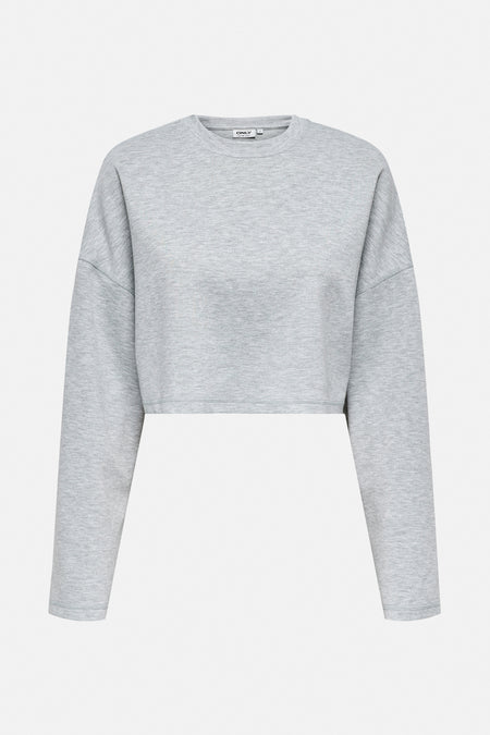 ONLLUICA L/S O-NECK SHORT SWT