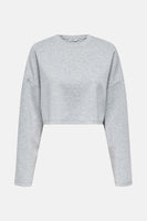 ONLLUICA L/S O-NECK SHORT SWT