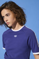 Top uni manche courte Bleu - ONLY®