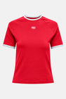 ONLCHOICE S/S O-NECK PRINT TOP BOX JRS