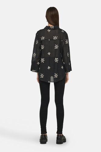 Chemise à manches longues - noir - JDY - 7