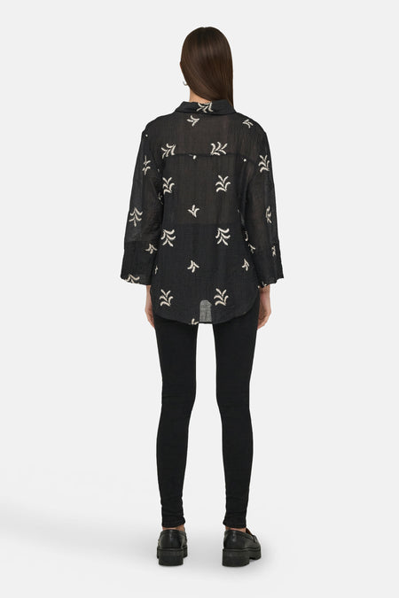 JDYTHEO 7/8 EMBROIDERY SHIRT WVN