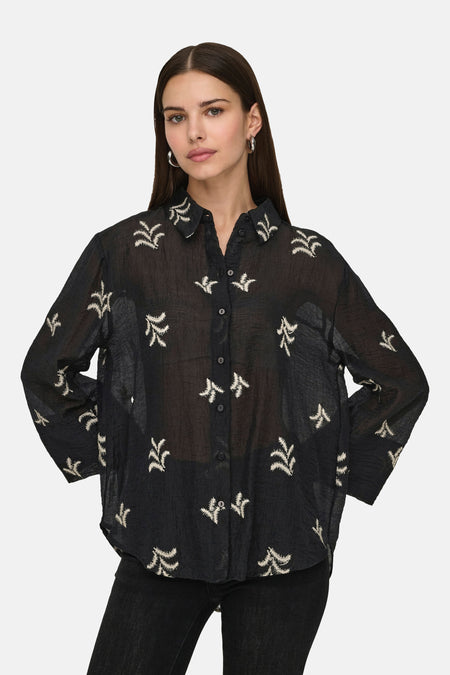 JDYTHEO 7/8 EMBROIDERY SHIRT WVN