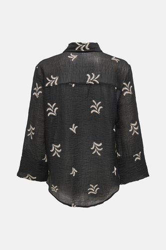 Chemise à manches longues - noir - JDY - 7