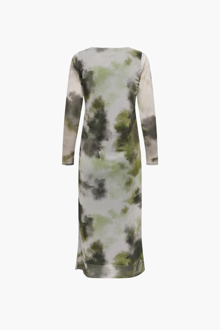 JDYANNA L/S MESH DRESS JRS EXP