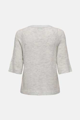 JDYELANORA 2/4 V-NECK RAGLAN PULLOV KNT