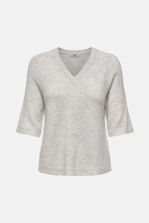 JDYELANORA 2/4 V-NECK RAGLAN PULLOV KNT
