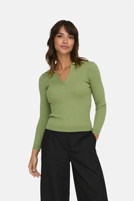 ONLNIMA LIFE LS POLO PULLOVER CC KNT