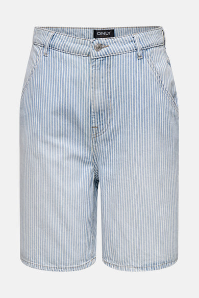ONLGIA MW STRIPED LOOSE DNM SHORTS