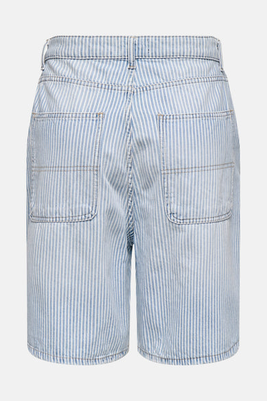 ONLGIA MW STRIPED LOOSE DNM SHORTS