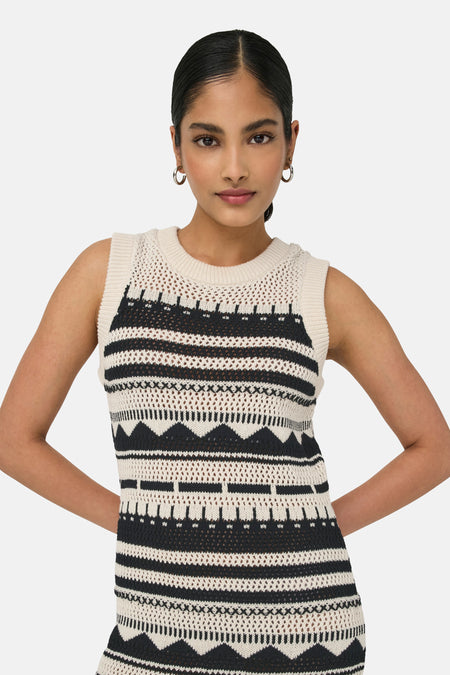 ONLMERIDA LIFE SL O-NECK DRESS KNT