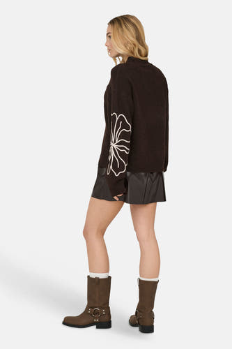 Pull col O brun - JDY