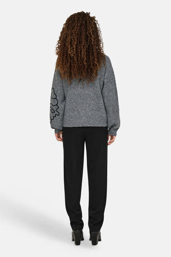 Pull col O gris - JDY