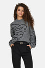 Pull col O gris - JDY