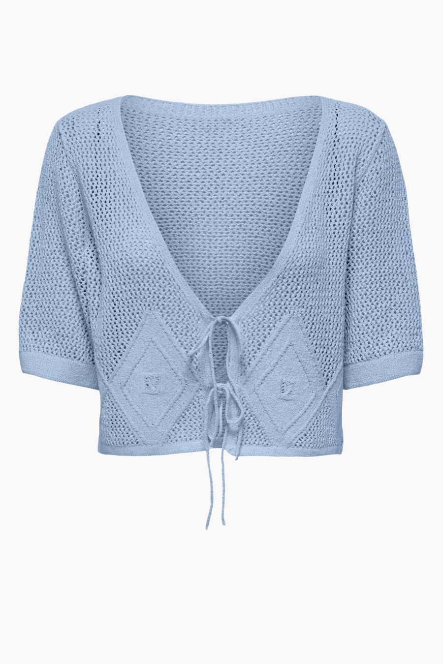 JDYSUSANNAH 2/4 CROP TIE CARDIGAN KNT - JDY