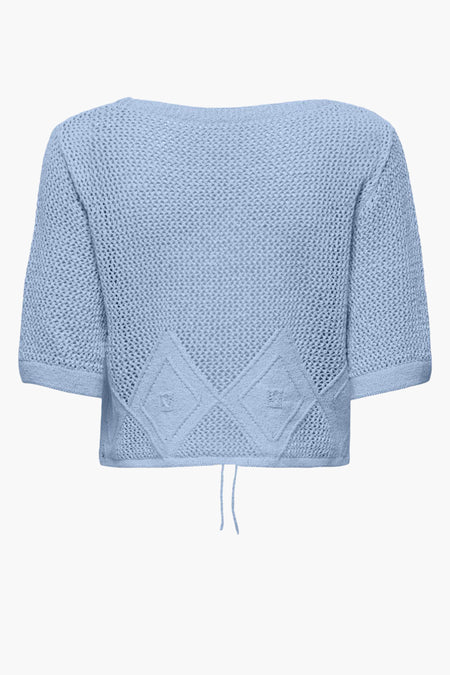 JDYSUSANNAH 2/4 CROP TIE CARDIGAN KNT
