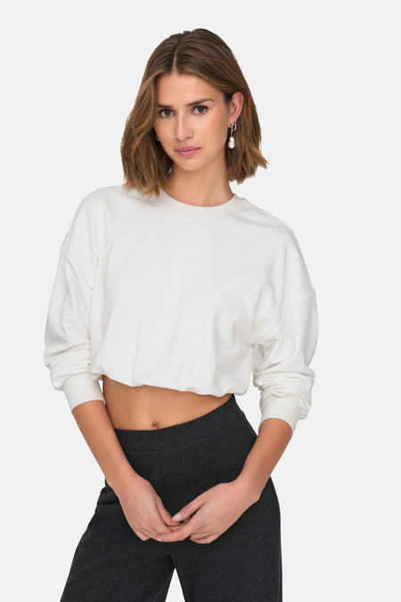 ONLBOLETTE L/S SHORT O-NECK UB OY SWT