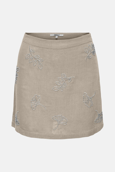 ONLASKA HW LINEN BL PEARL SKIRT PNT