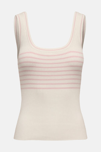 JDYNANNA S/L SQUARE NECK STRIPE TOP KNT