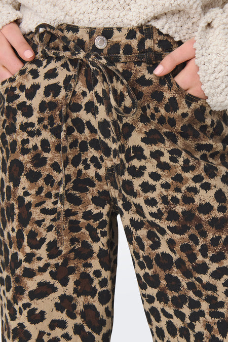 Pantalon coloré - Brun