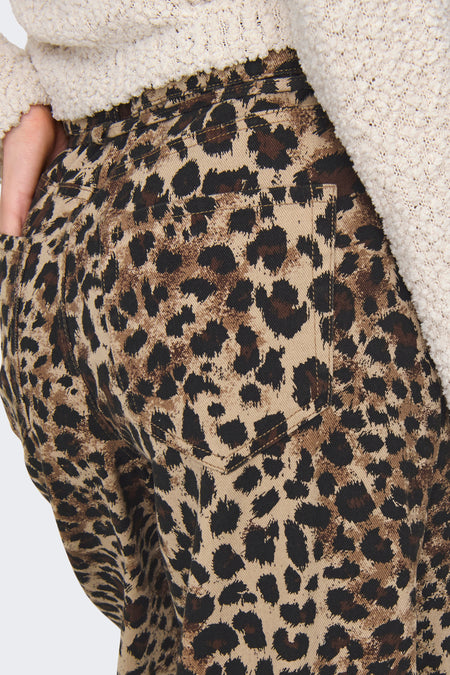 Pantalon coloré - Brun