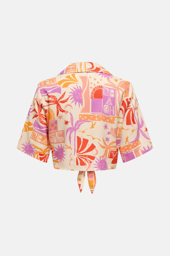 ONLZUFFY LIFE S/S KNOT SHIRT PTM - ONLY®