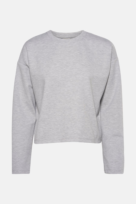 Sweat col O Gris - JDY