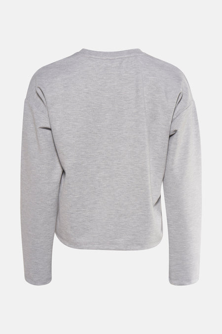Sweat col O Gris - JDY