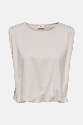 T-shirt blanc JDY à manches courtes et col rond.