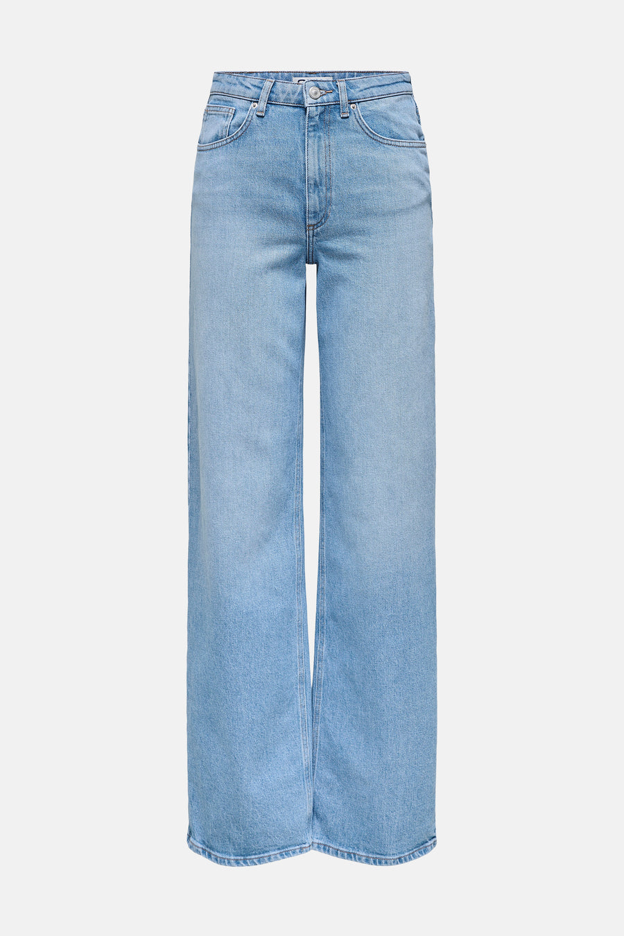 Jean ample bleu clair de ONLY, en tissu denim uni.