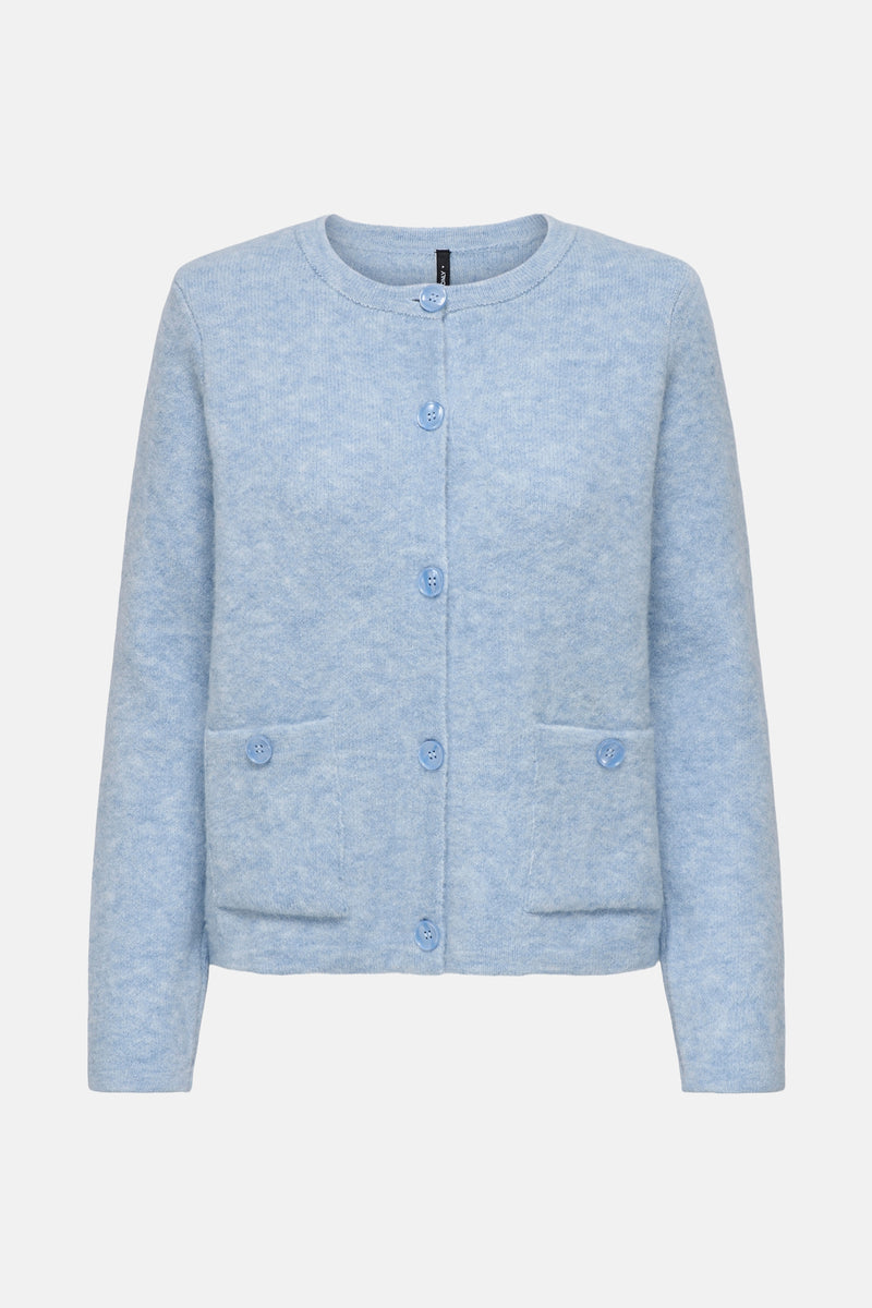 ONLKASIDA LS O-NECK CARDIGAN RP KNT