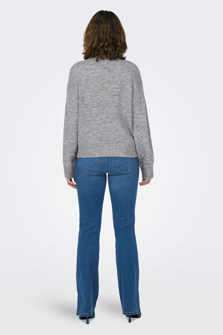 ONLKRISTINA LS O-NECK PULLOVER EX KNT