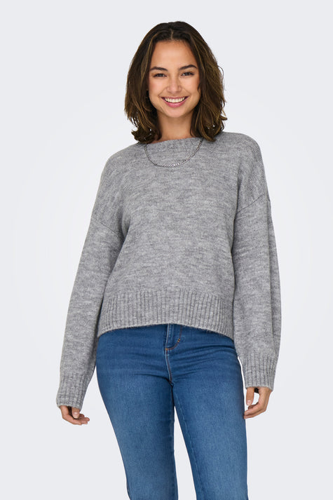 ONLKRISTINA LS O-NECK PULLOVER EX KNT